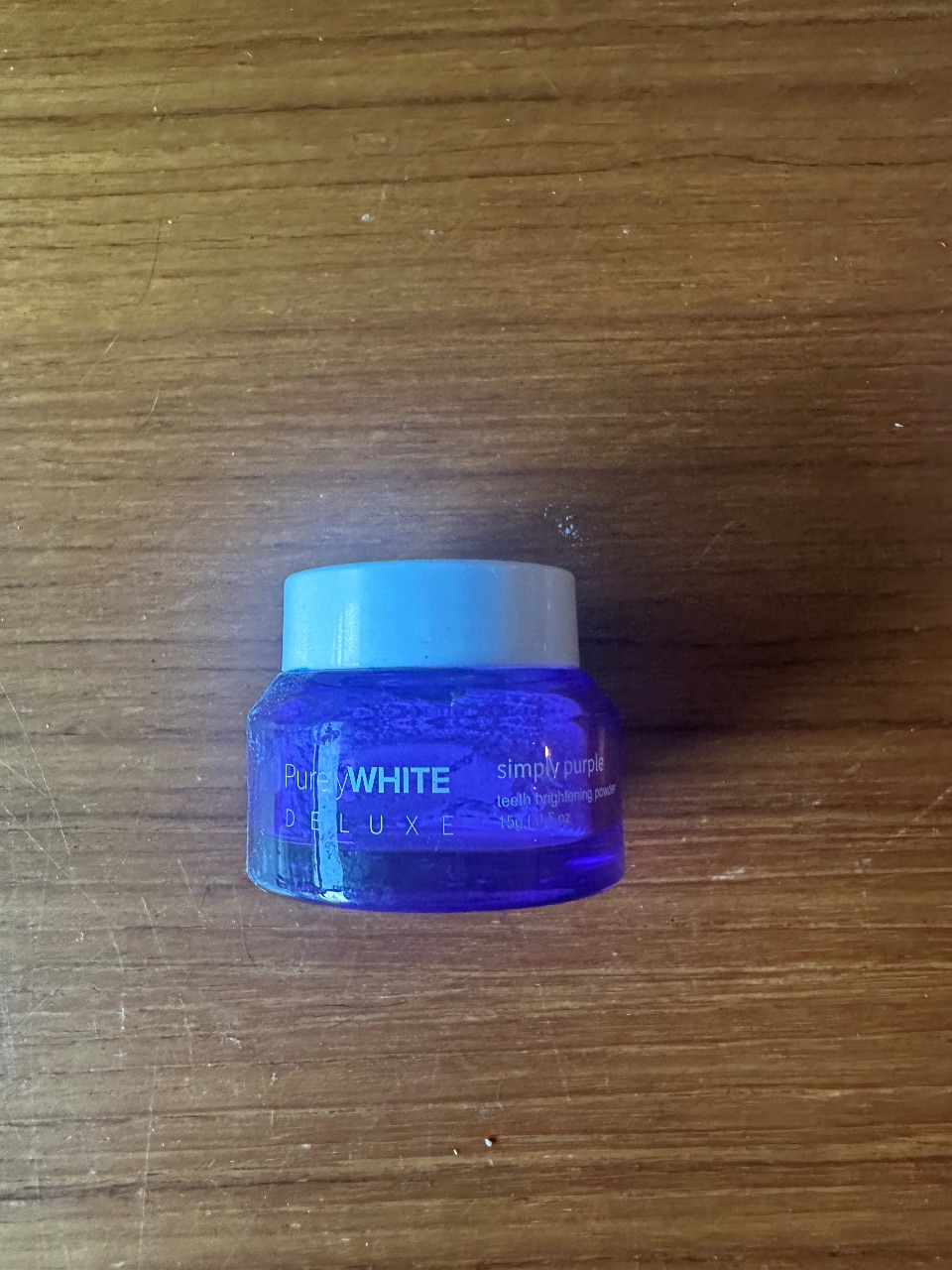simply purple teeth brightening powder