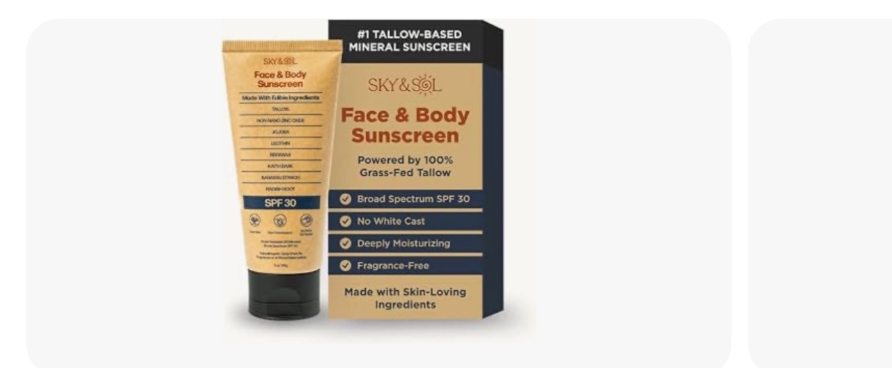 Face & Body Sunscreen