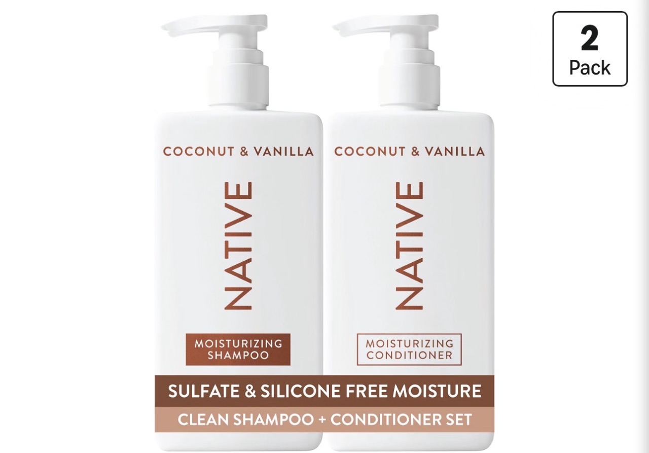 Coconut & Vanilla Moisturizing Shampoo & Conditioner Set