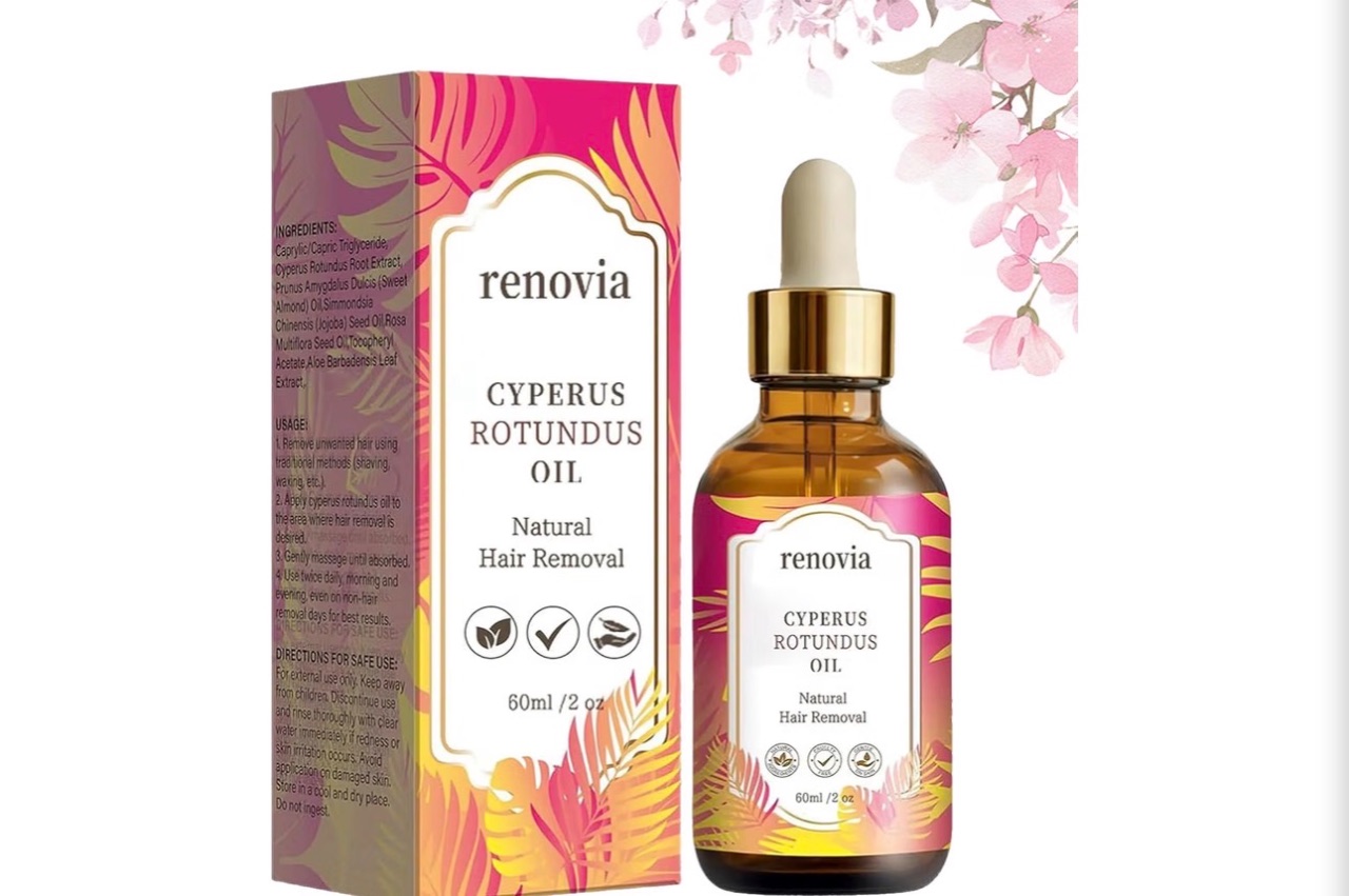 Cyperus Rotundus Oil Natural Hair Removal