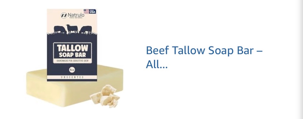 Tallow Soap Bar